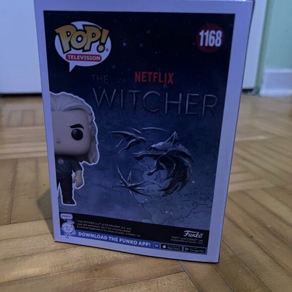 Funko Pop Netflix The Witcher Geralt Henry Cavill Vinyl Figuring New In Box - Picture 5 of 8